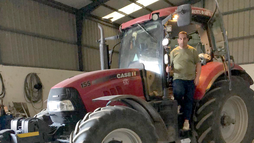 Nacho Llorente, de Valverde del Majano, forma parte de una de las candidaturas que se presentan a las municipales. / e. a.