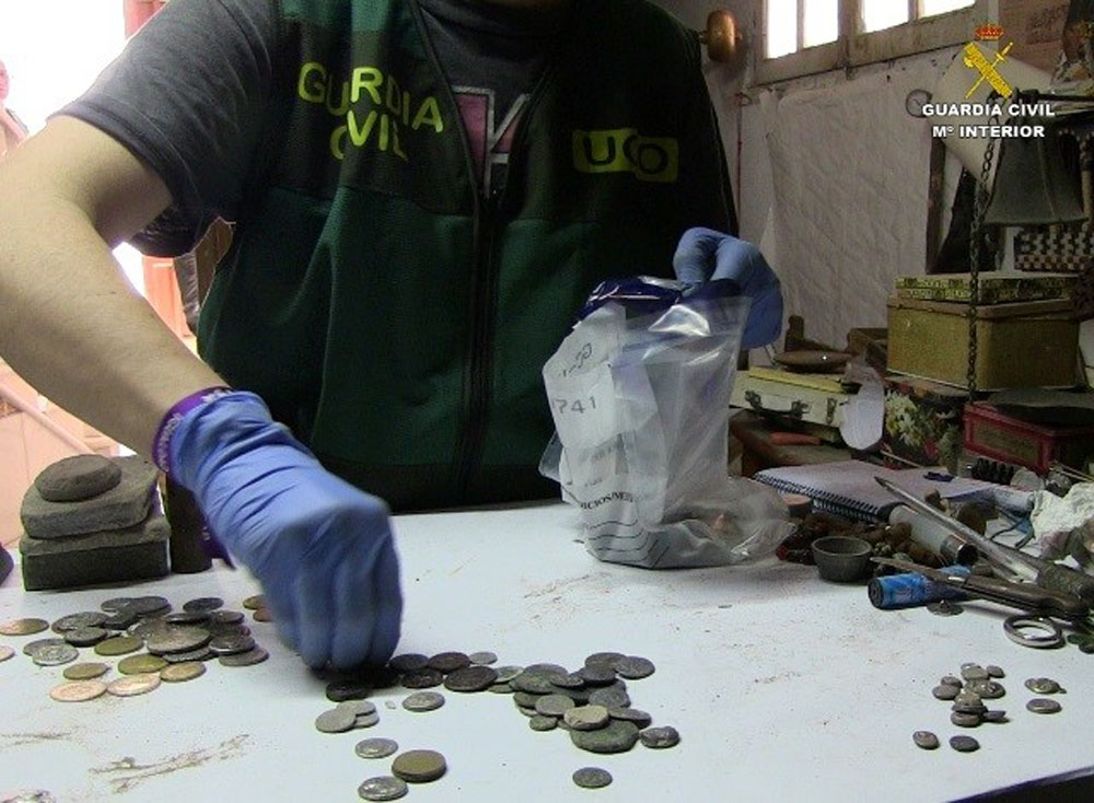 La mayor parte de las piezas proceden de yacimientos españoles.