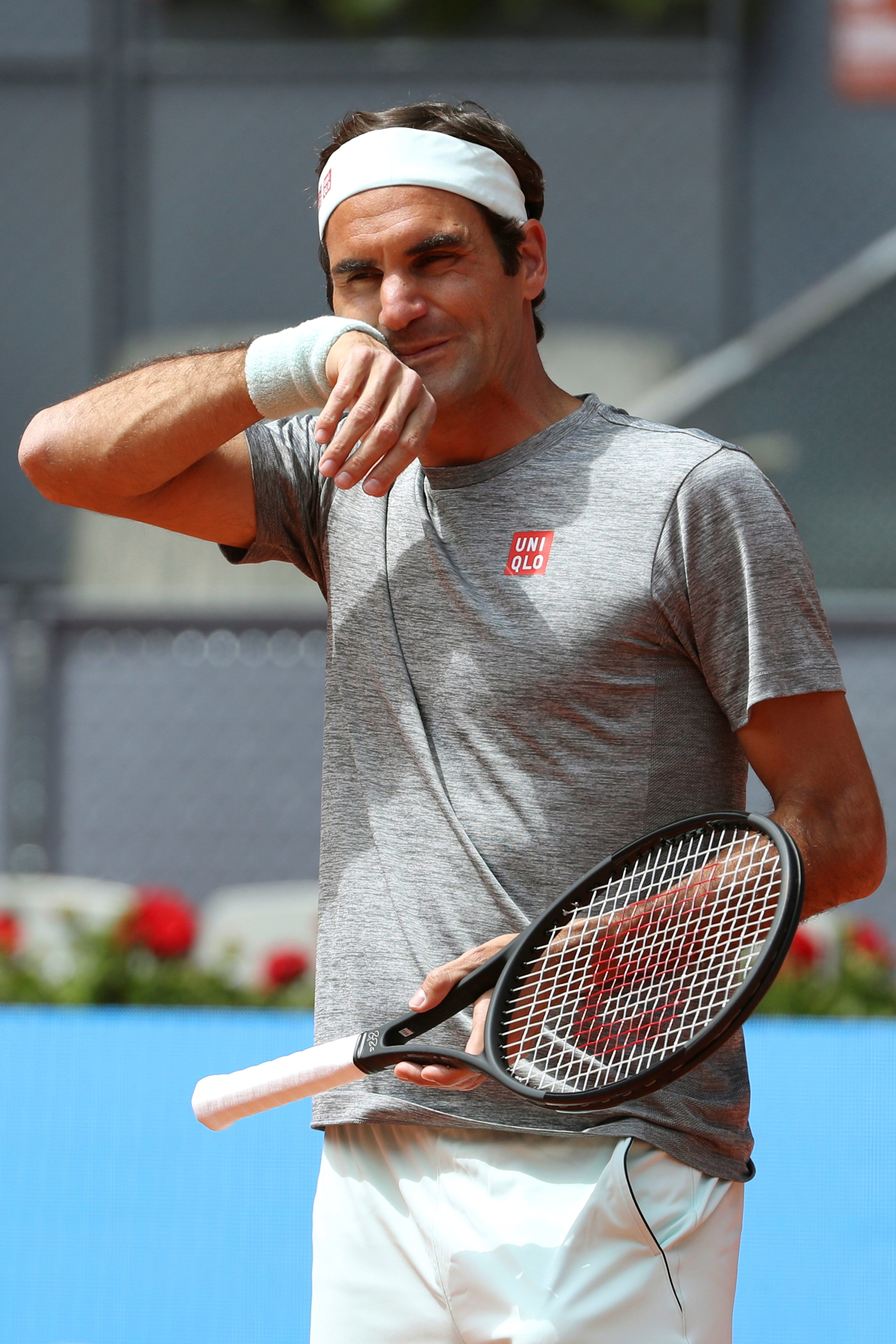 El tenista suizo, Roger Federer.