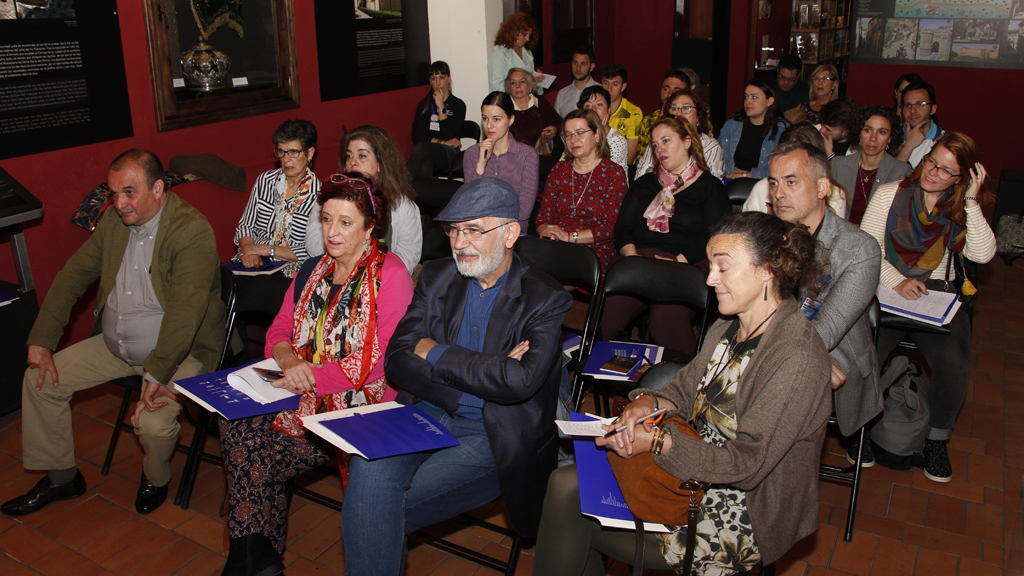 La participación en las jornadas ha sido alta durante el primer día, cuando se sucedieron las ponencias. / Nerea Llorente