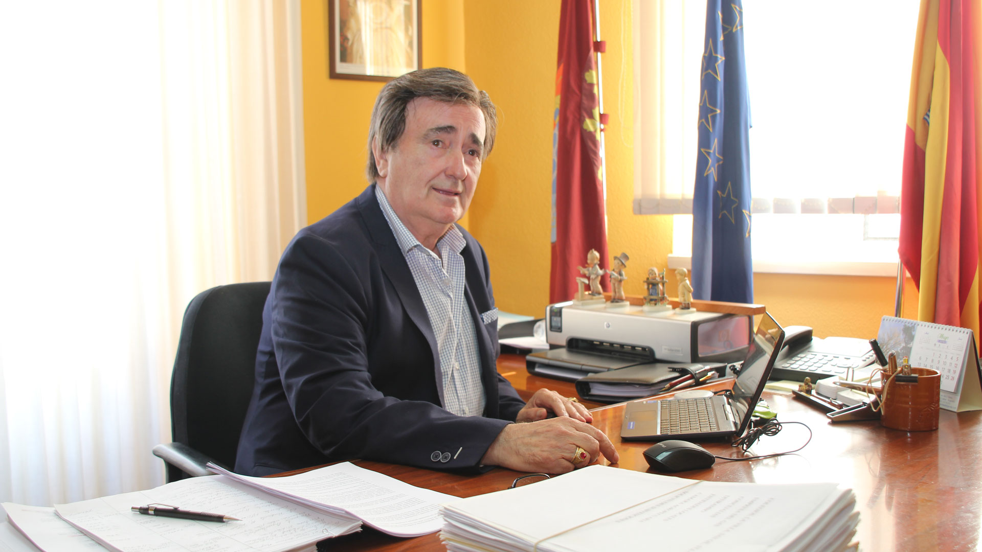 Jesús García Pastor, alcalde de Cuéllar durante 12 años.