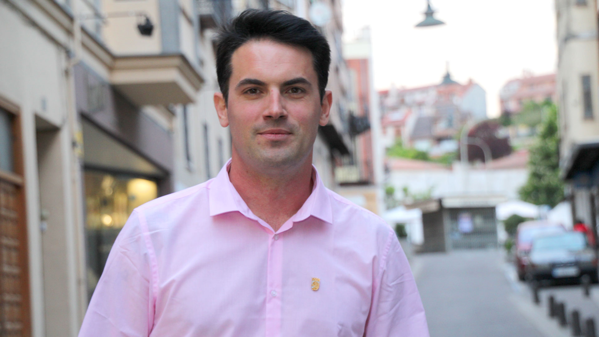 Borja Sanz, candidato a la Alcaldía de Cuéllar por Centrados.