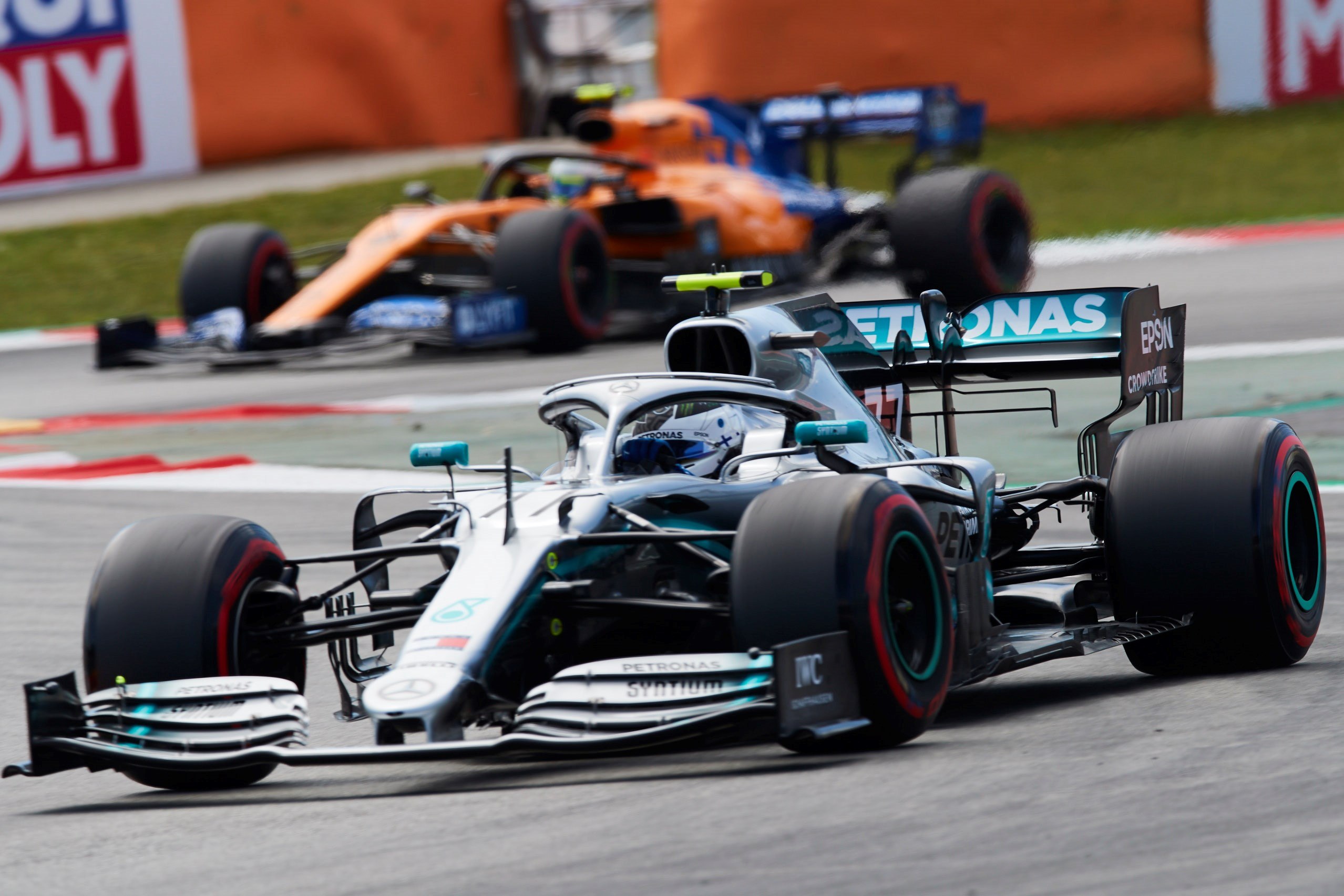 Valtteri Bottas, durante la sesión de clasificación