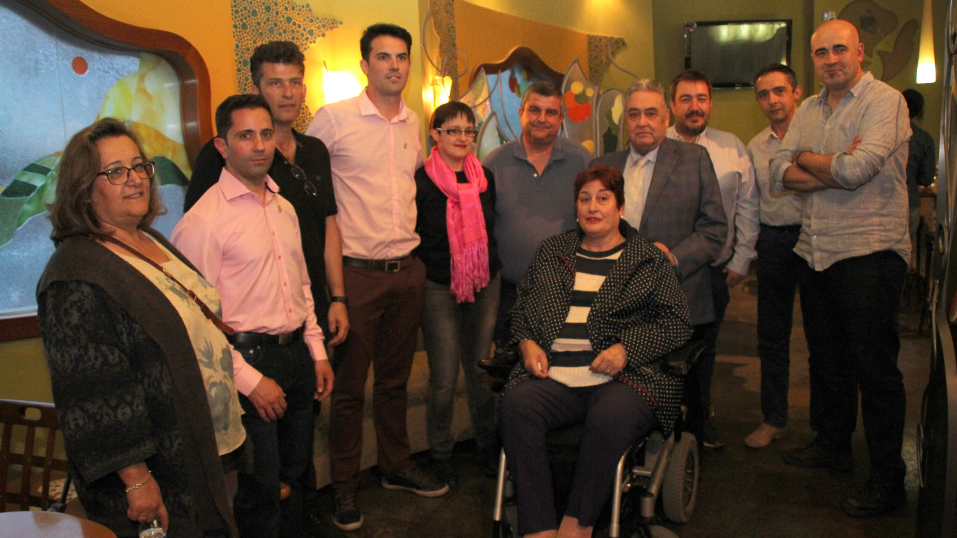 Centrados defiende sus proyectos de programa./ c. núñez