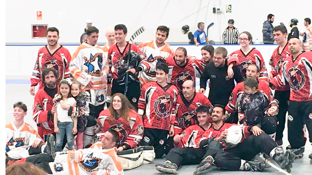 Los Cochinillos Voladores disputan la final de la Liga Regional amateur 1 Los componentes de los Cochinillos Voladores de Segovia. / CPS