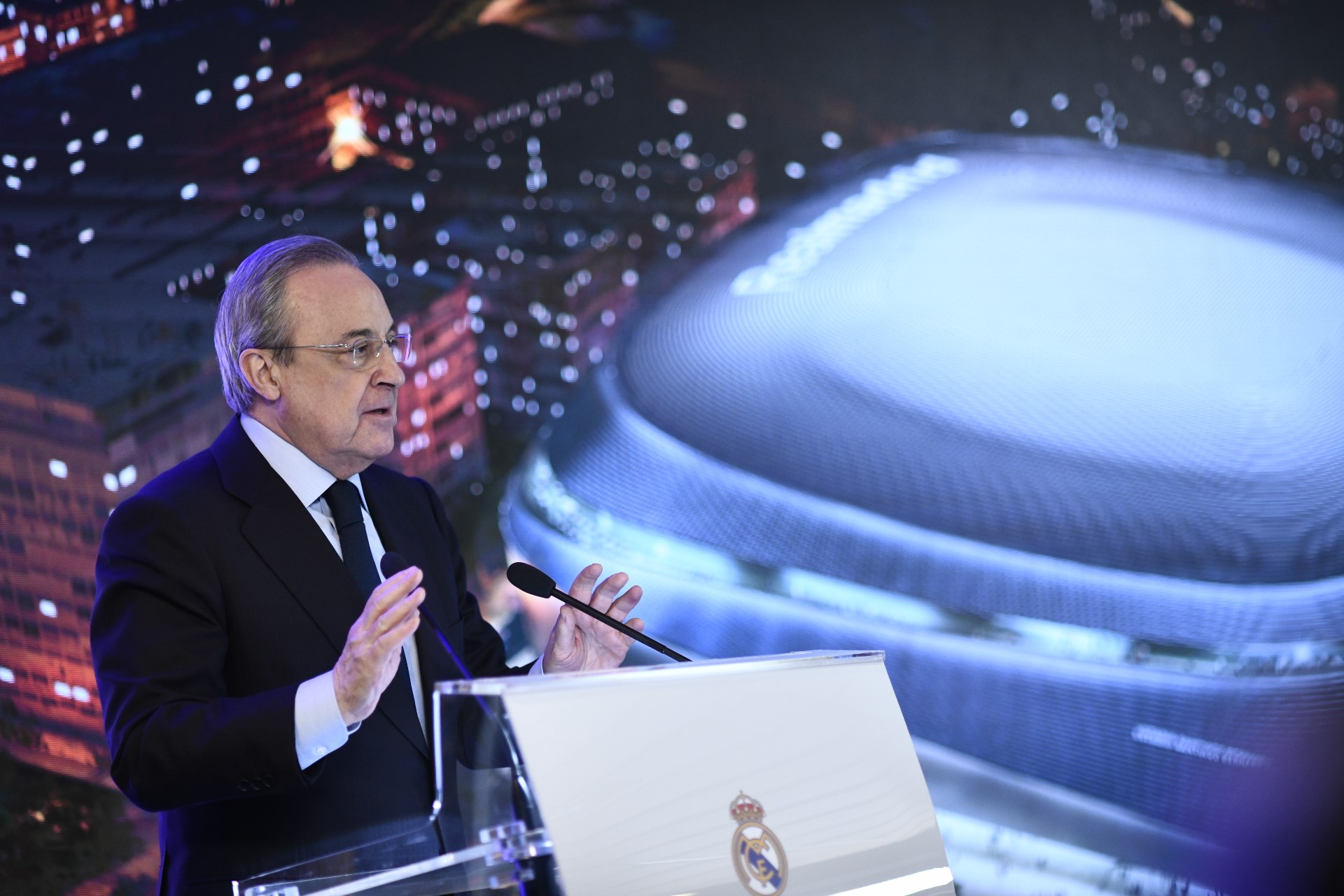 Florentino Pérez, presidente del Real Madrid. / E.P.
