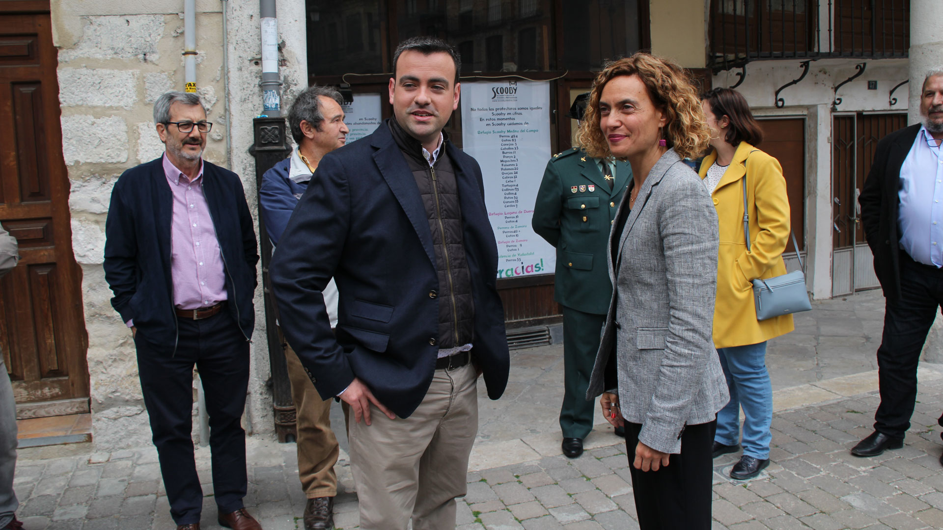 Visita de Meritxell Batet a Cuéllar