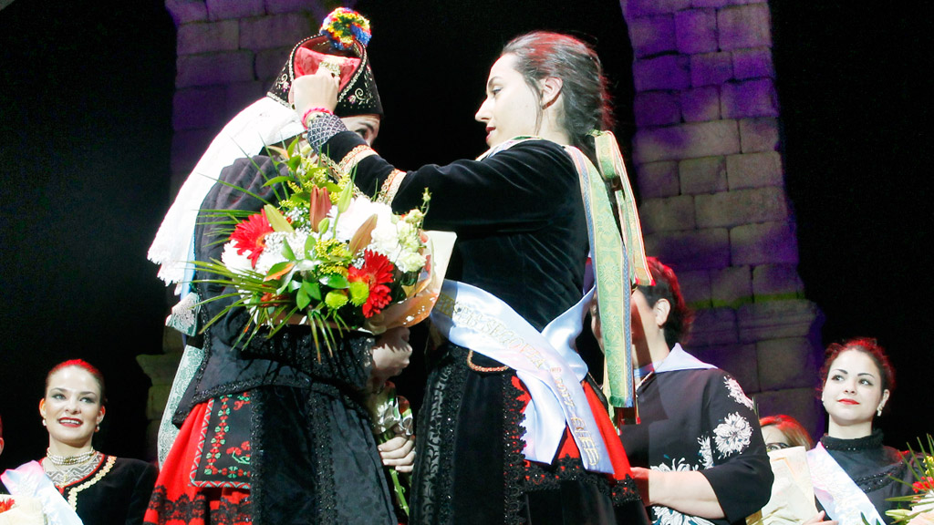 Imagen del acto inaugural de las Ferias y Fiestas de San Juan y San Pedro 2018. / Nerea Llorente