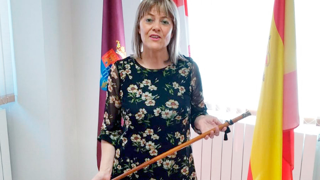 Ana María Agudíez, alcaldesa de Cabezuela