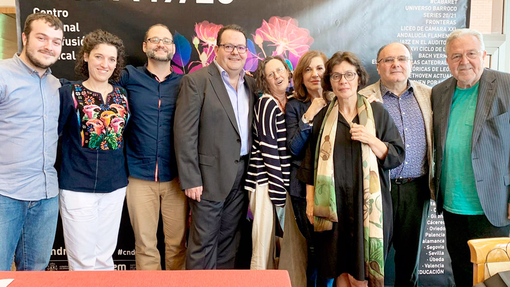Presentación de la programación del Centro Nacional de Difusión Musical (CNDM), en el Auditorio Nacional de Madrid./  E. A.