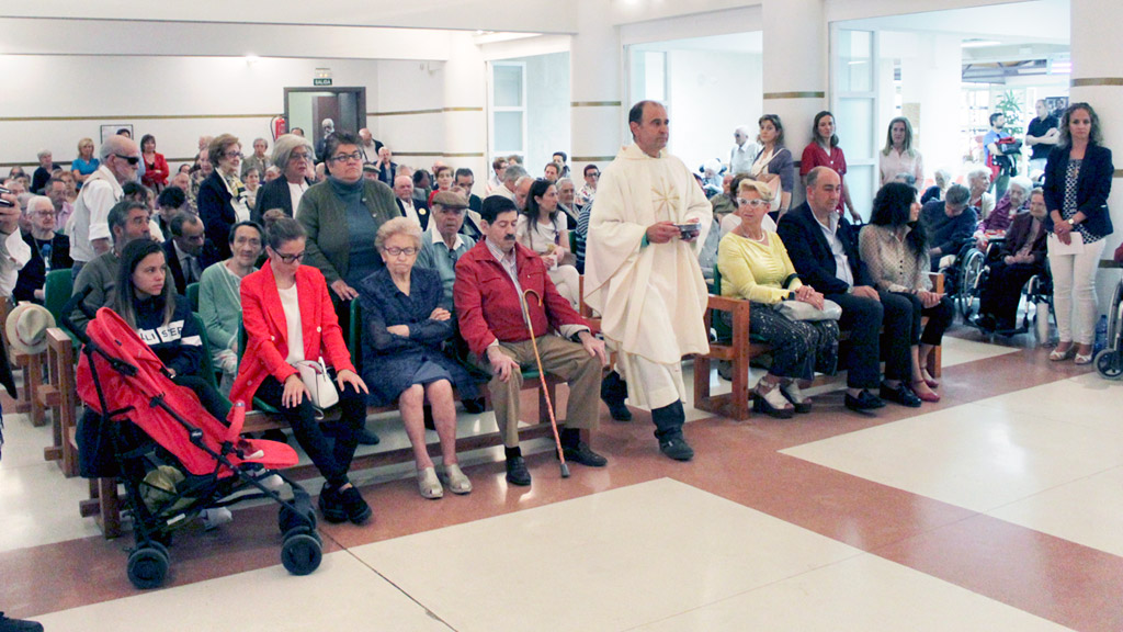 Durante la jornada se celebró una eucaristía con motivo de la fiesta. / el adelantado
