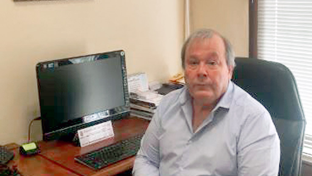 Francisco Roque Barroso, alcalde de Marugán. / Lucía Luque