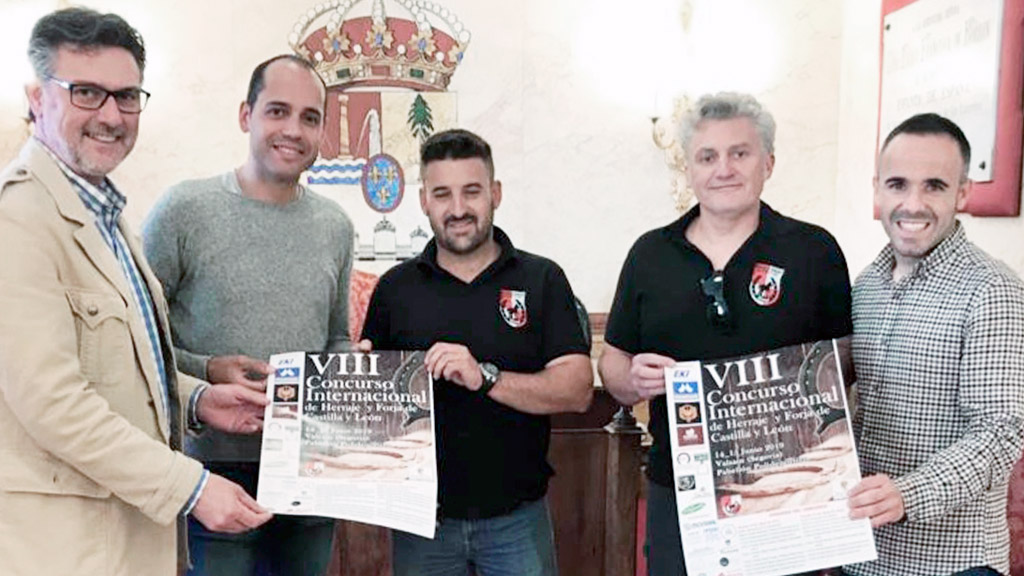 De izquierda a derecha: José Luis Vázquez, Samuel Alonso, Ruben La Fuente , Fernando González y Antonio Martín./ e. a.