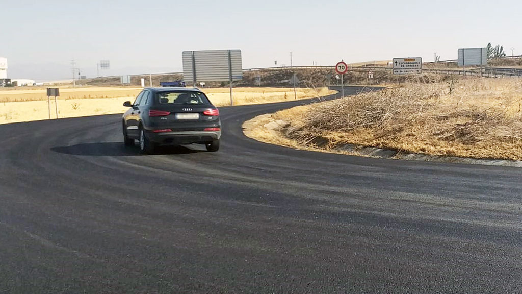Los vehículos ya pueden utilizar esta carretera provincial que permite el acceso a la A-601. / EL ADELANTADO