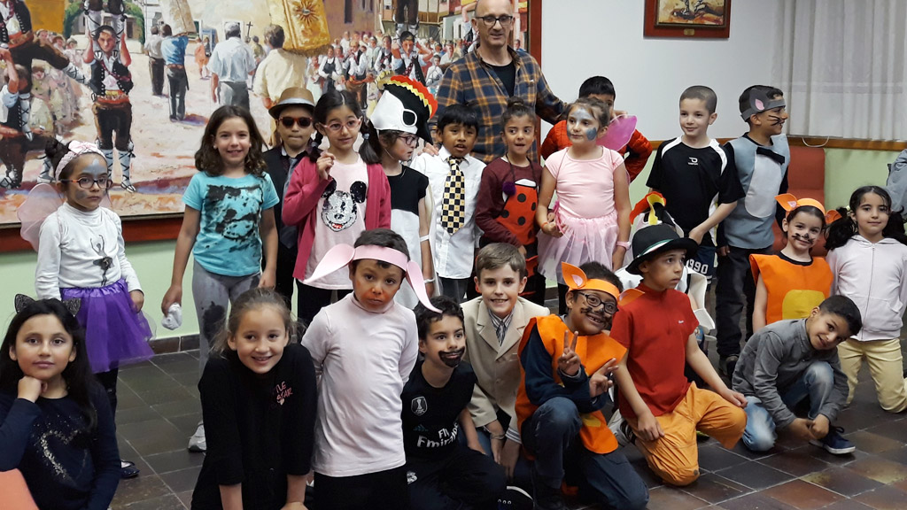 Grupo teatral de ‘San José’ de Segovia, en una anterior edición. / el adelantado