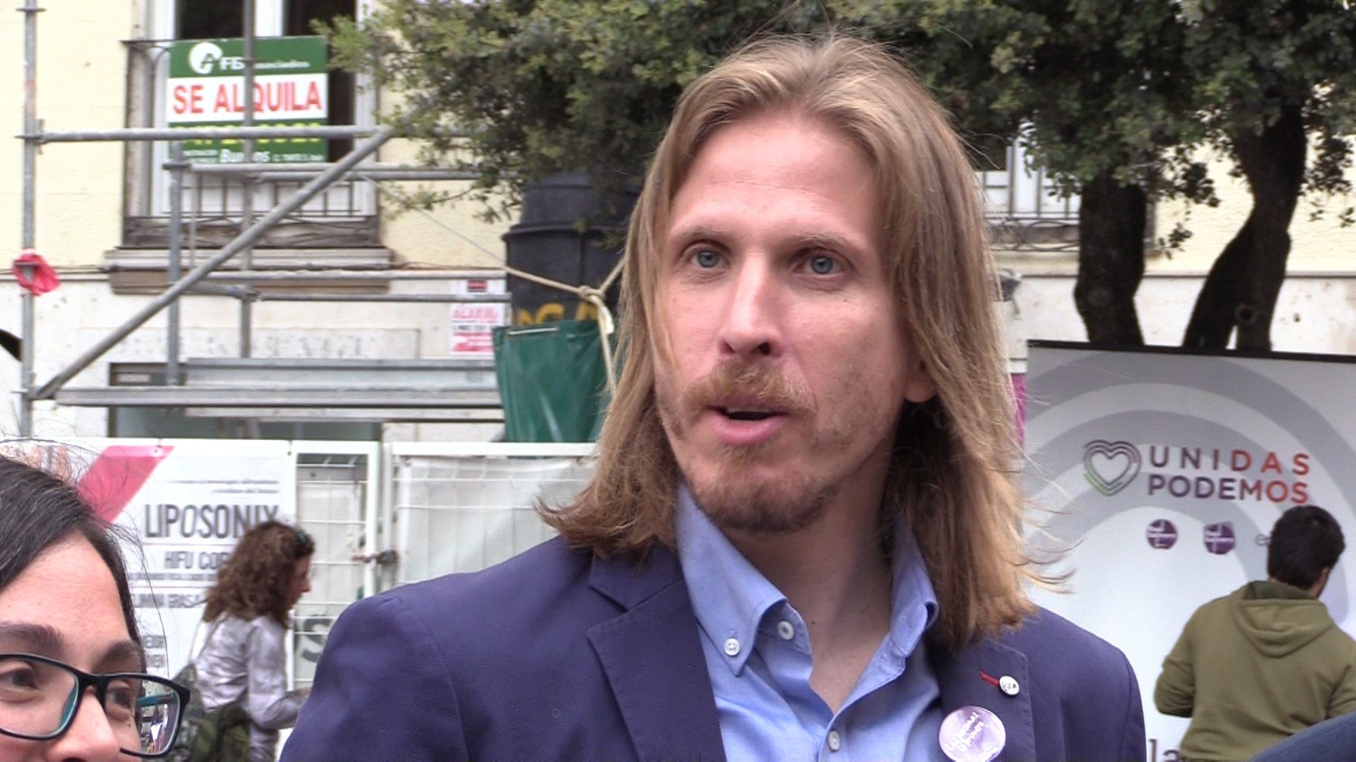 El líder de Podemos en Castilla y León, Pablo Fernández. / Efe