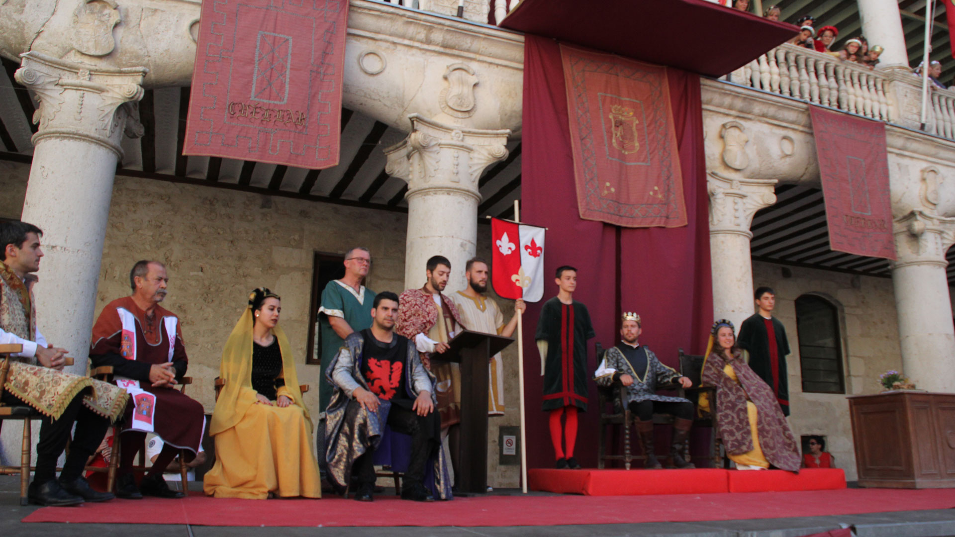 Recreación de la Boda Real de Pedro I en 2018, para cuya segunda edición se ha fijado la fecha del 3 de agosto de 2019./ c. n