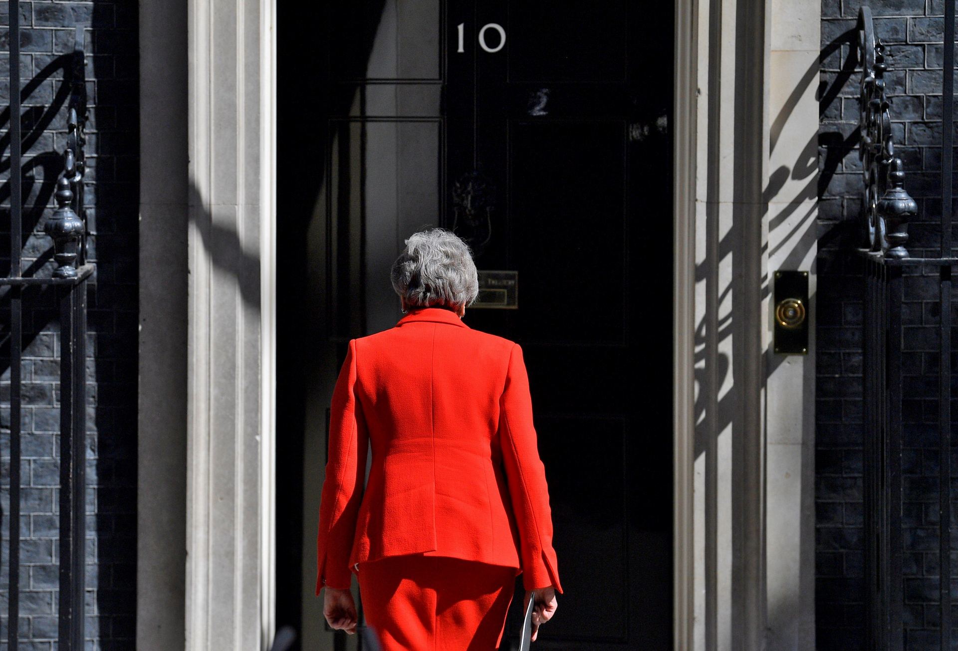 La primera ministra británica, Theresa May. / EFE