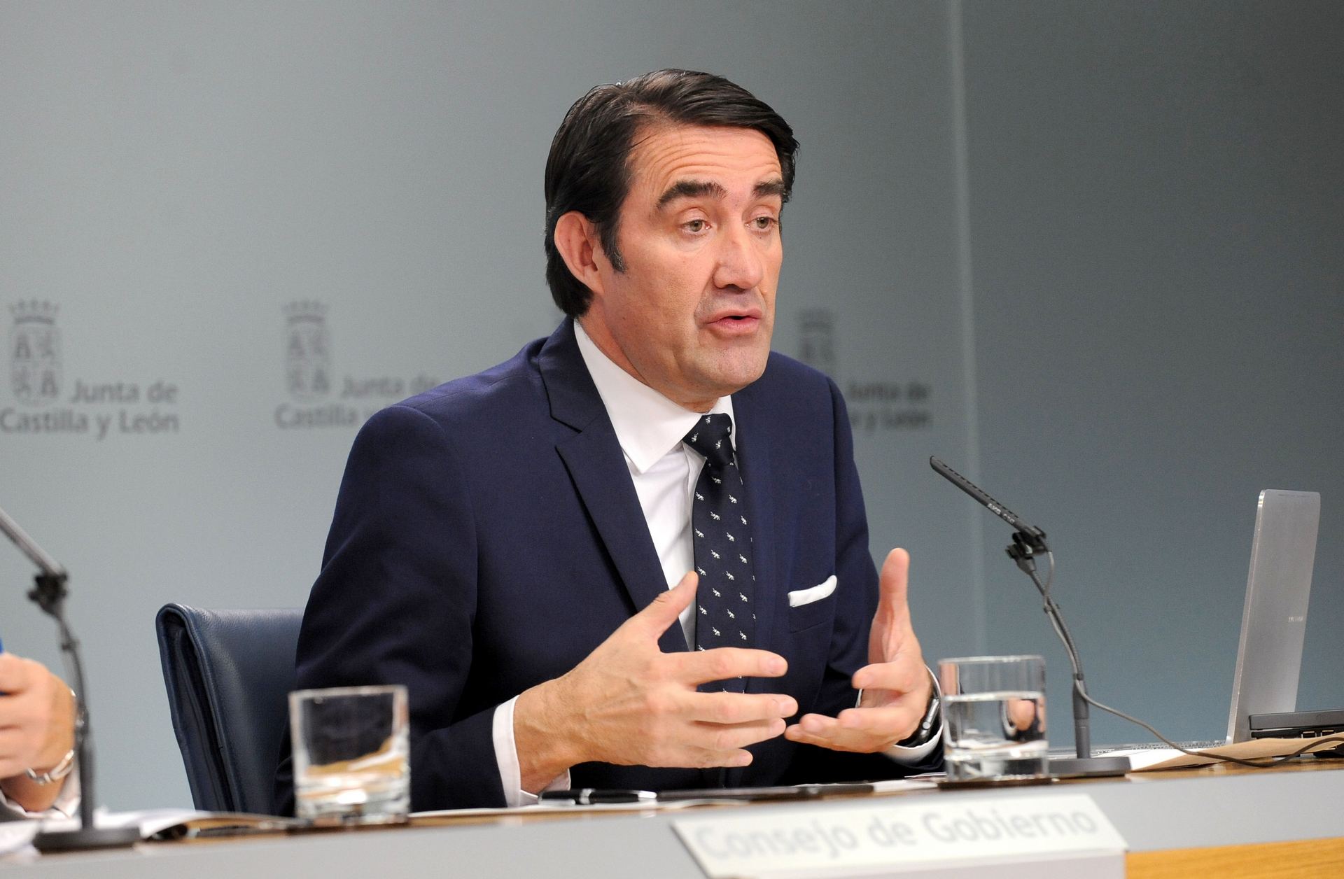 El consejero de Fomento y Medio Ambiente en funciones, Juan Carlos Suárez-Quiñones. / EUROPA PRESS