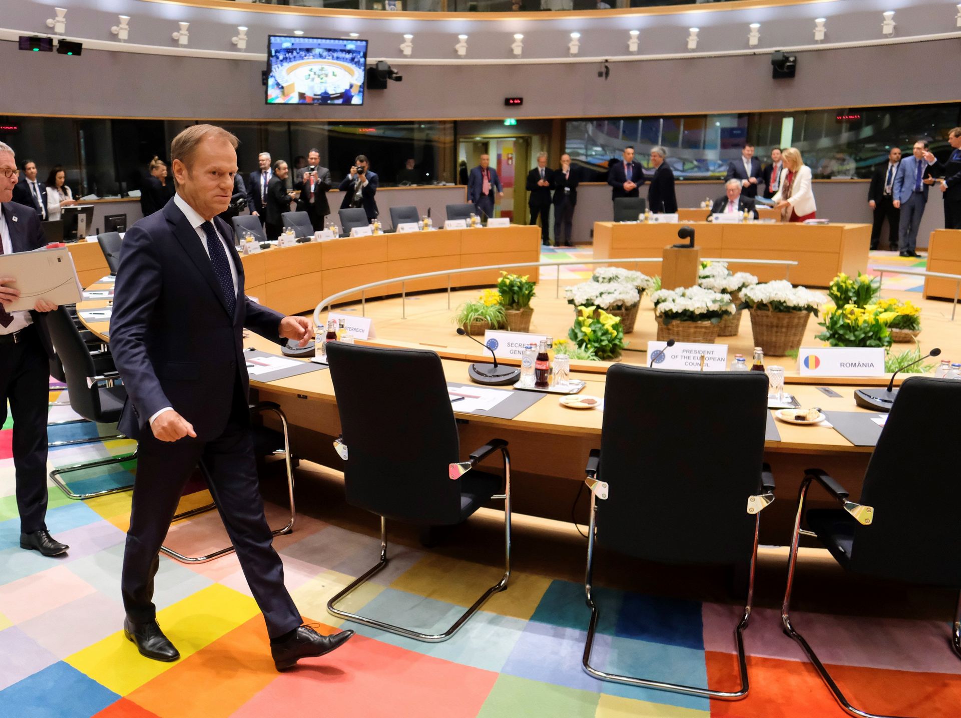 Donald Tusk, presidente del Consejo Europeo.