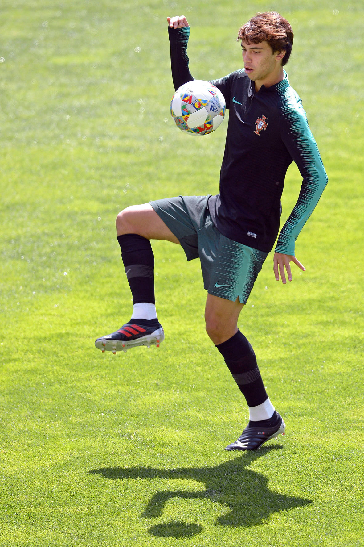 Joao Félix, con Portugal. / EFE