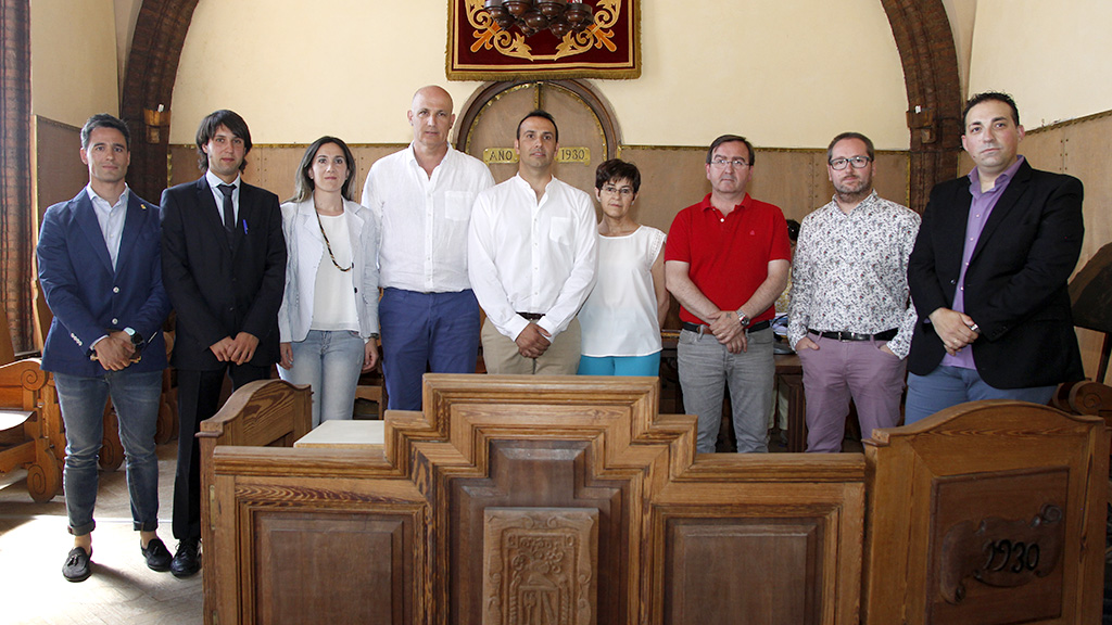 Mariano Herrero, del Partido Socialista, será el alcalde durante los próximos cuatro años. / Nerea Llorente