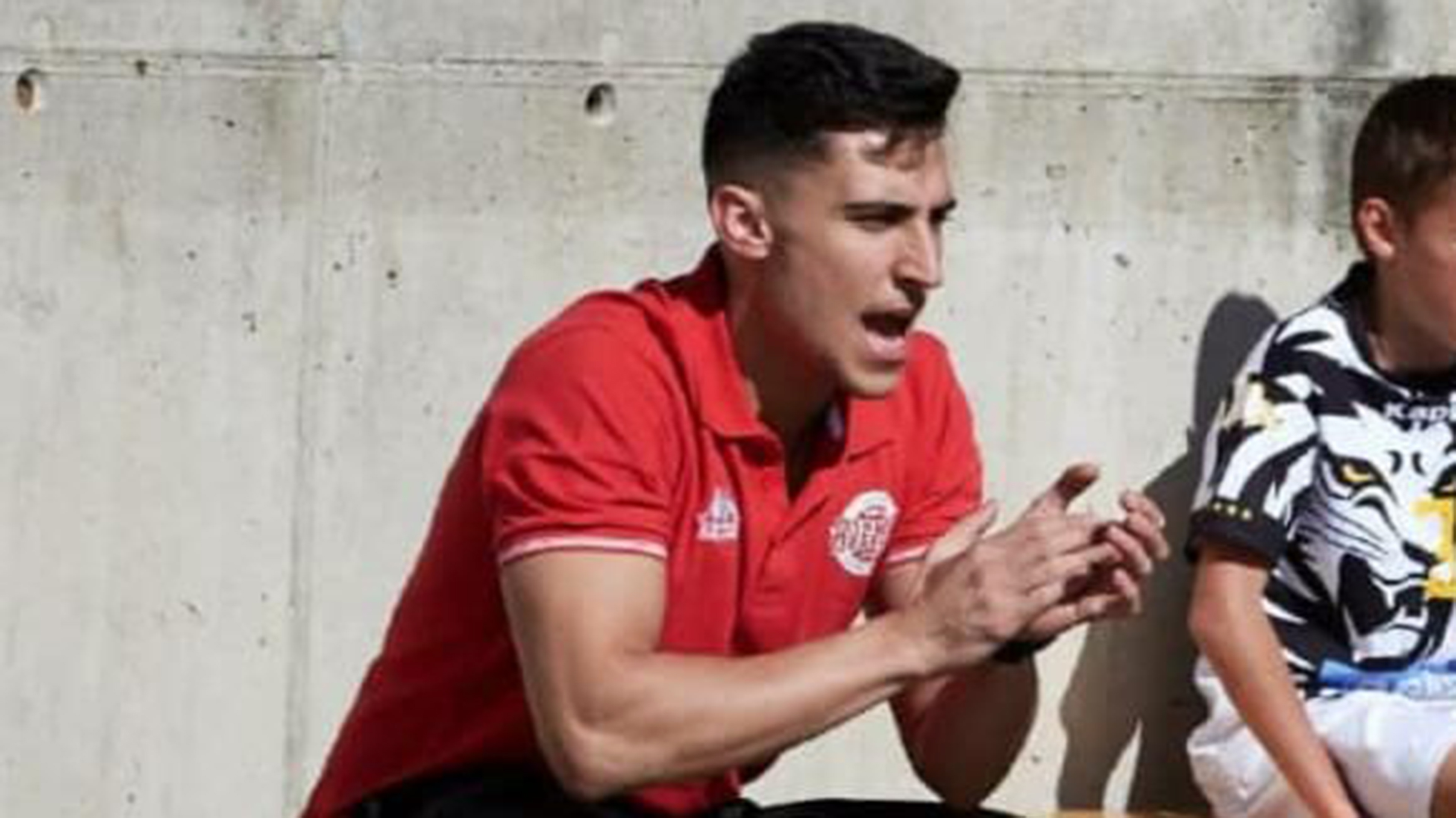 Raúl García, en un partido de base. / BM NAVA