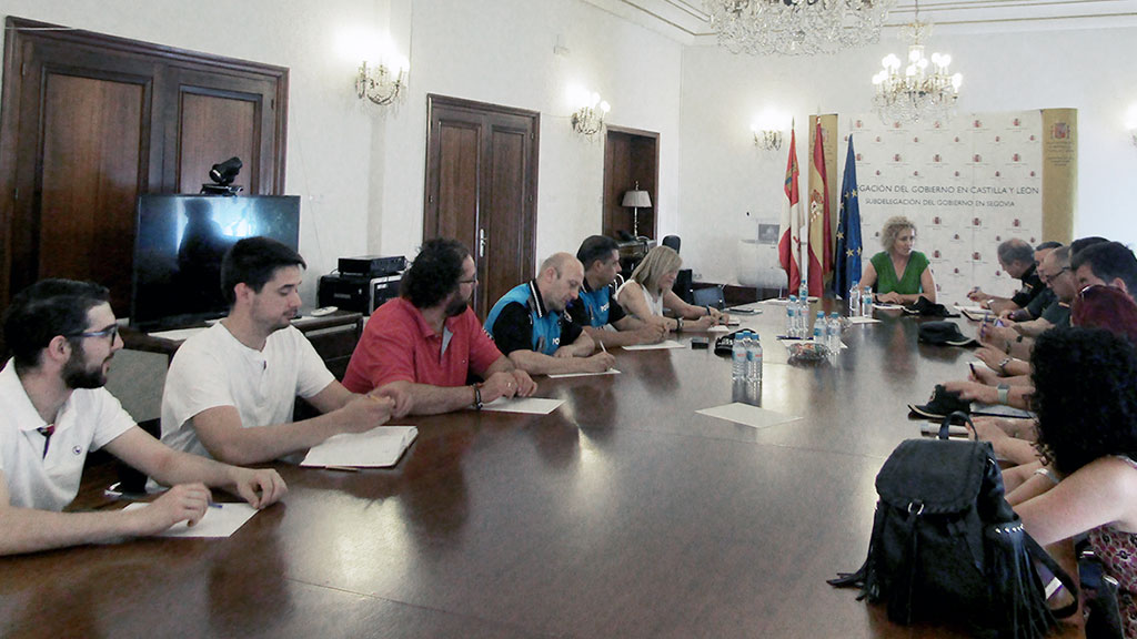La Junta de Seguridad, reunida para analizar los distintos actos del programa de fiestas de San Lorenzo/el adelantado