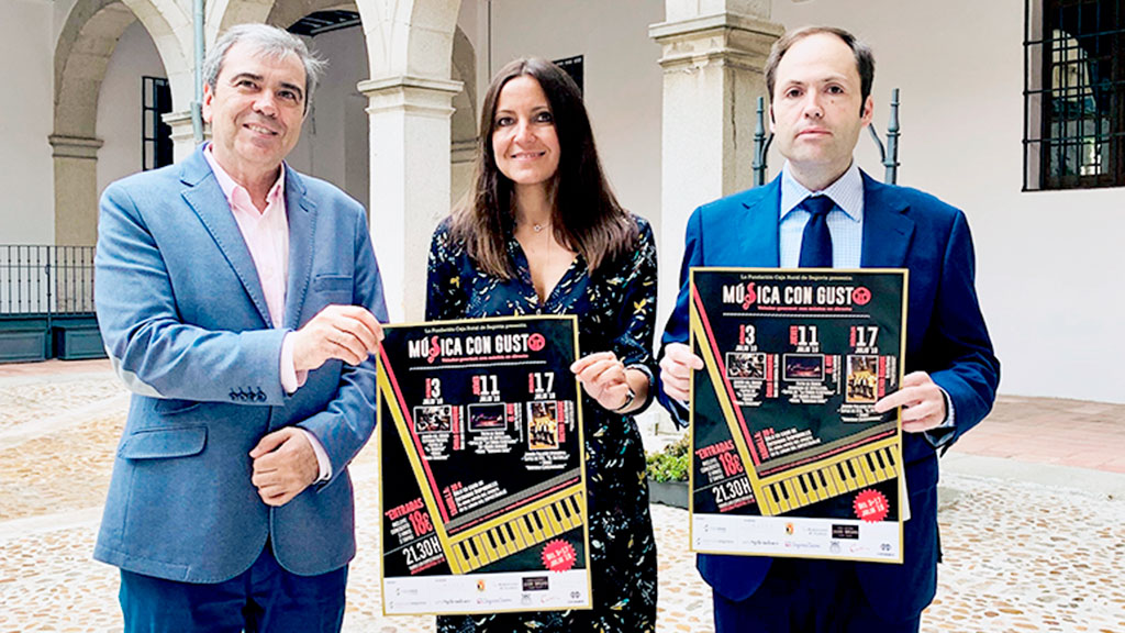 ‘Música con Gusto’ y sus veladas gourmet arrancan en el Esteban Vicente 1 Presentación de la VII edición del festival. / El Adelantado