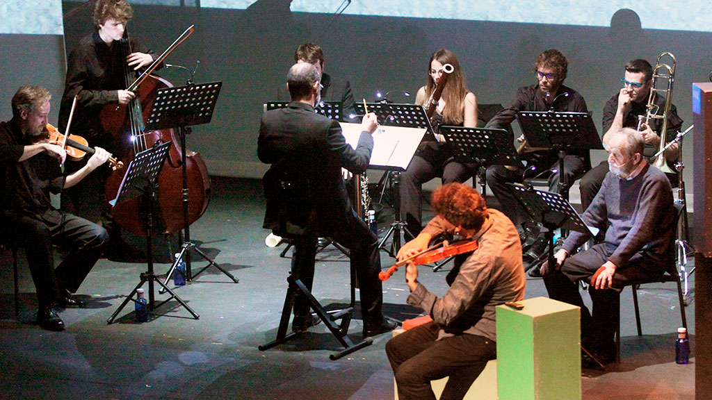 Impulso Sonoro Segoviano, con músicos vinculados a la ciudad, se encarga de la interpretación musical. / E. A.