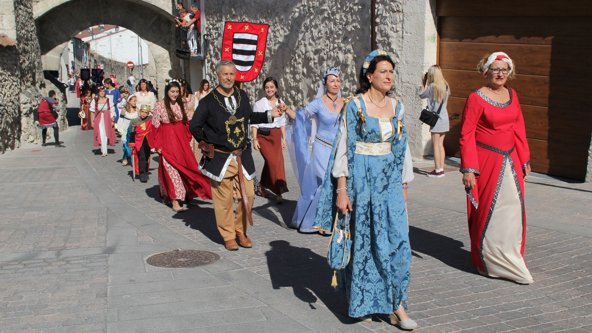 Boda Real de Pedro I, recreación celebrada en 2018./ c. n