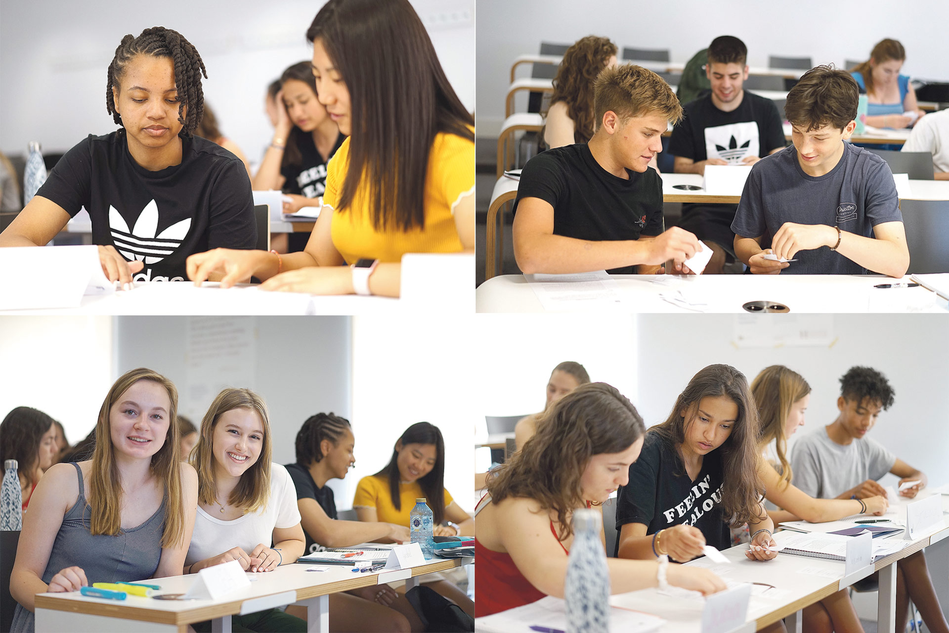 Hasta el 6 de julio, los estudiantes norteamericanos aprenderán relaciones internacionales y la lengua y cultura españolas. / R.  ARRIBAS