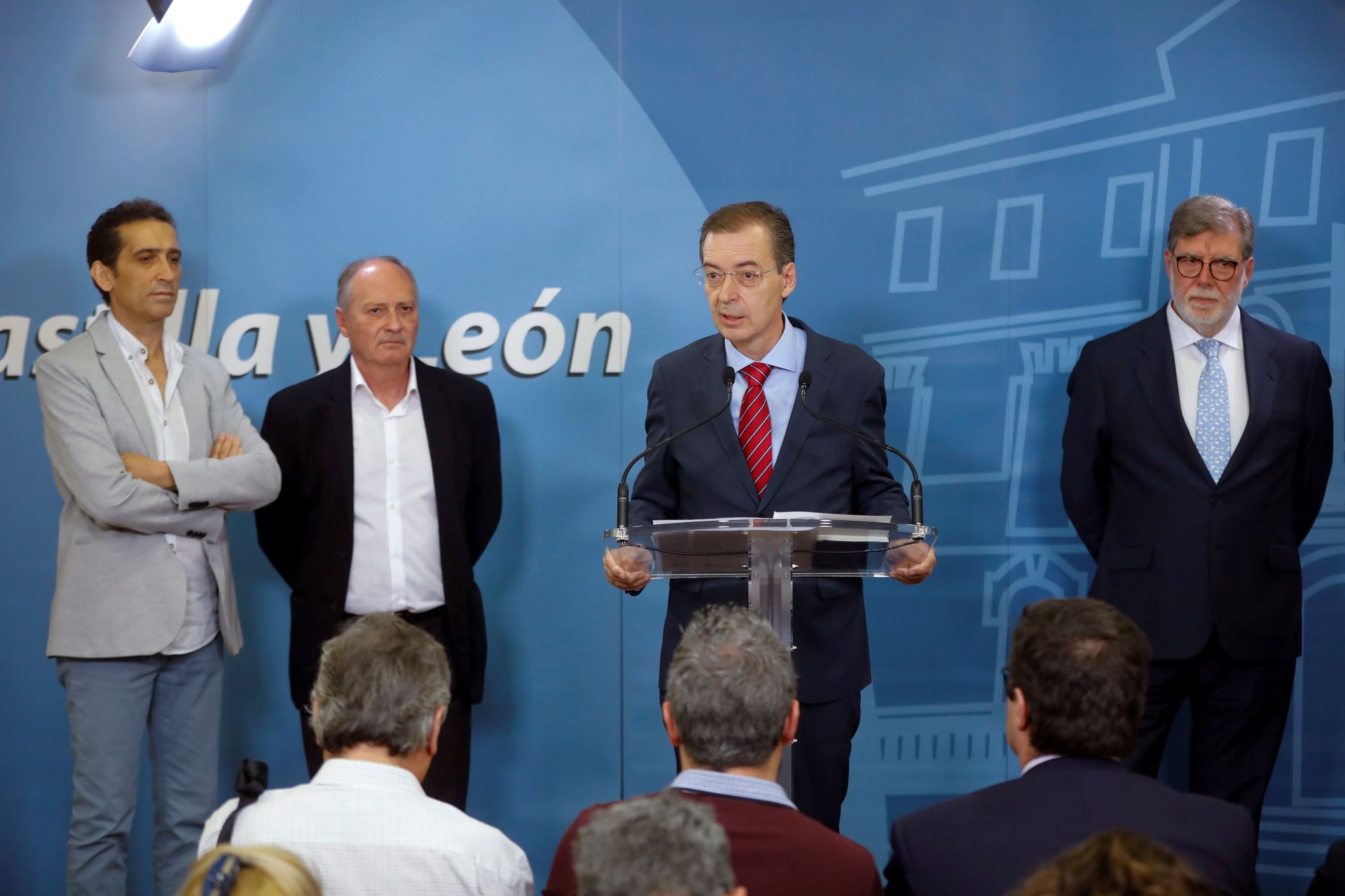 El consejero de Empleo e Industria de Castilla y León, Germán Barrios. / Efe