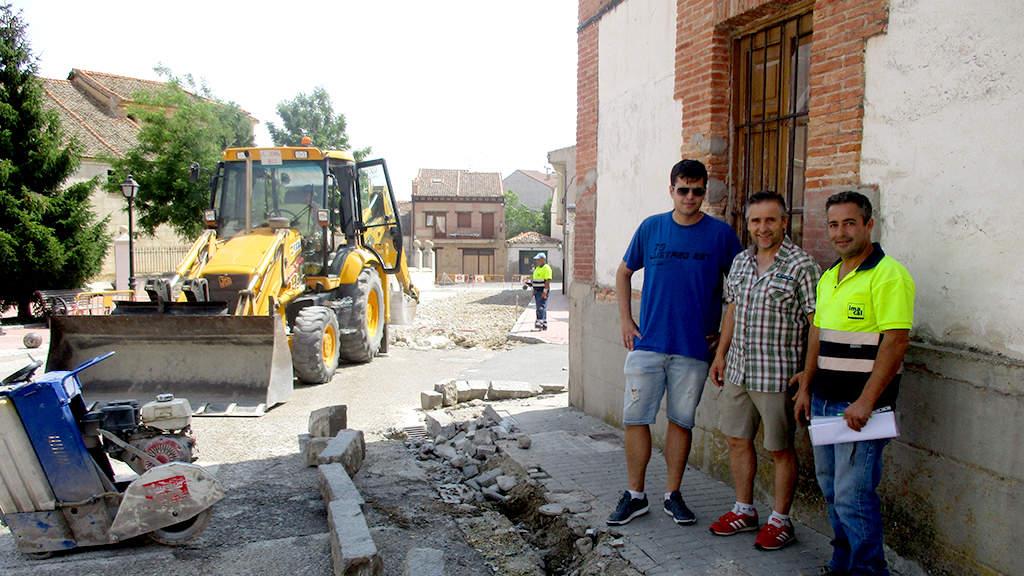 Imagen de la situación actual en la que se encuentran las obras. / Lourdes Matarranz