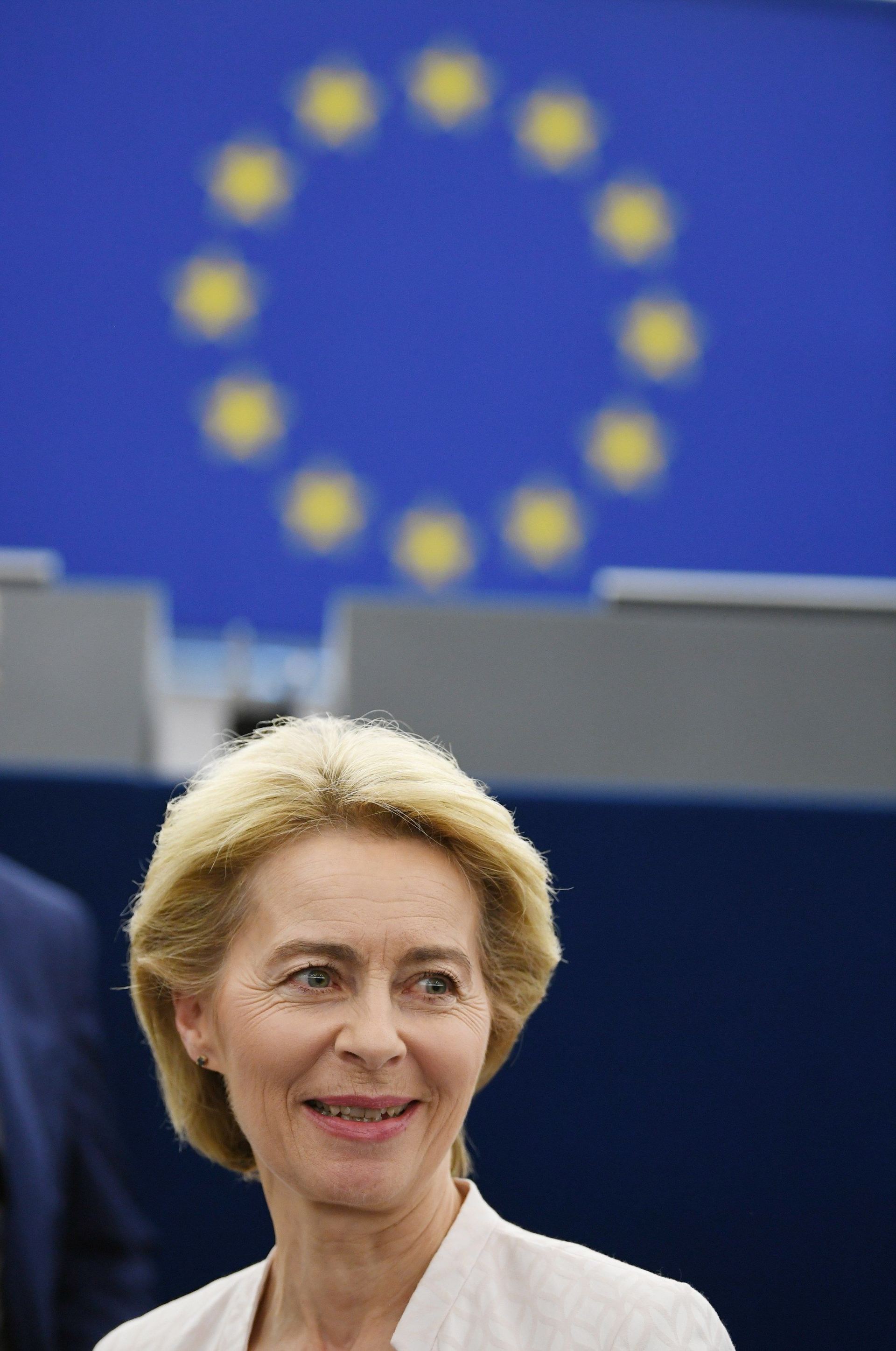 La nueva presidenta de la Comisión Europea, Ursula Von der Leyen.