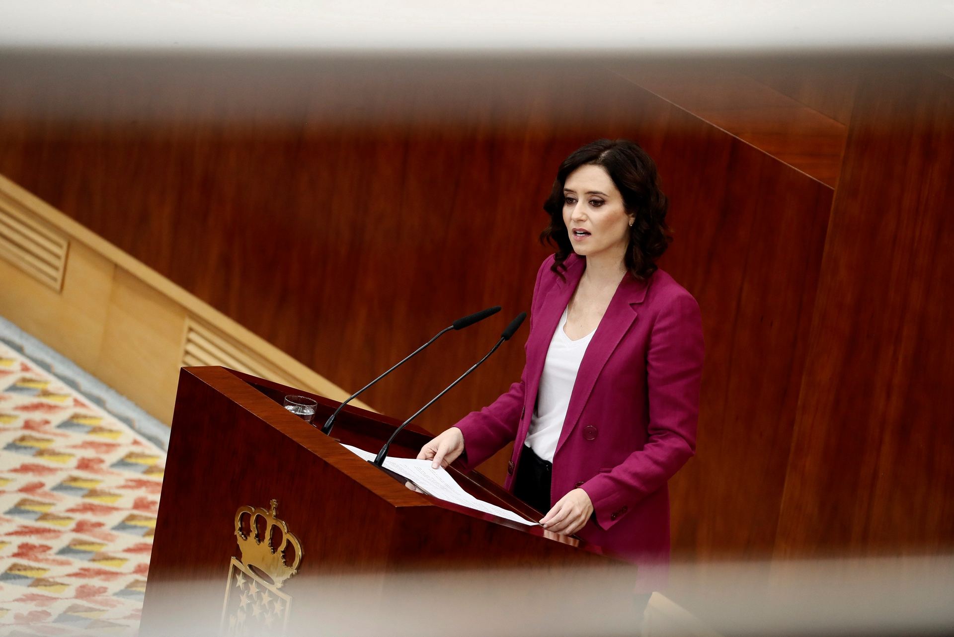 La candidata del PP a la Comunidad de Madrid, Isabel Díaz Ayuso. / efe