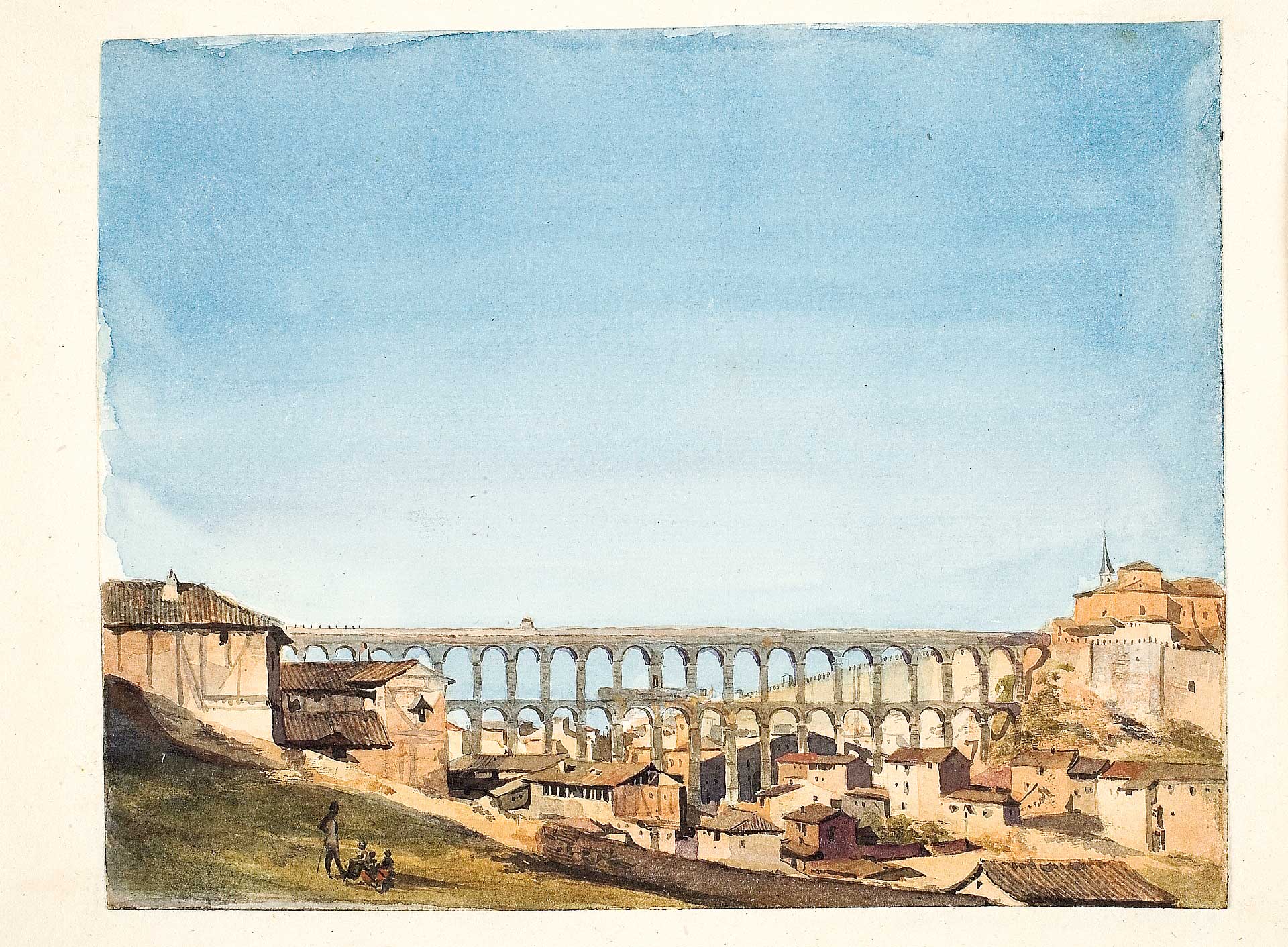 Visión oriental del Acueducto (1852-1858). Museo del Prado. / Martín Rico