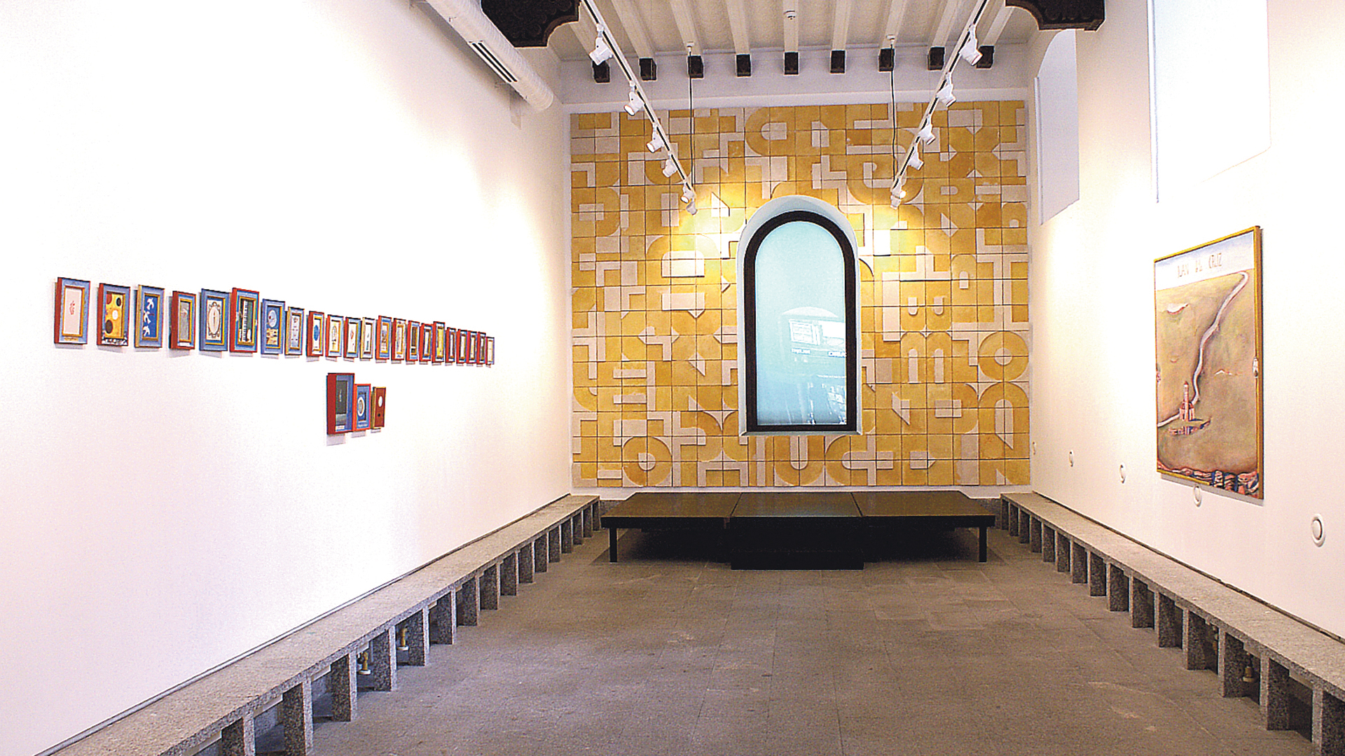 La Casa de la Lectura alberga la muestra de la obra de González de la Torre. / EL ADELANTADO