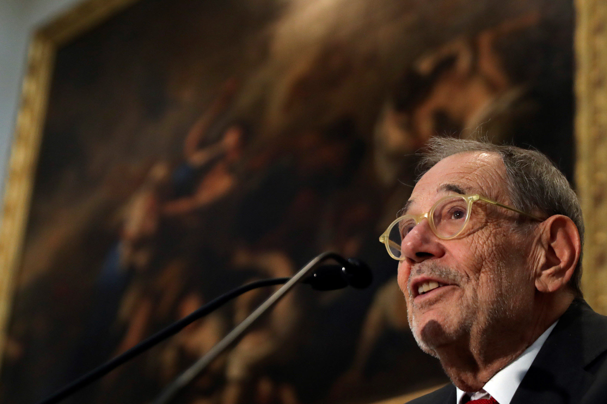 El exministro socialista y exsecretario general de la OTAN, Javier Solana. / EFE