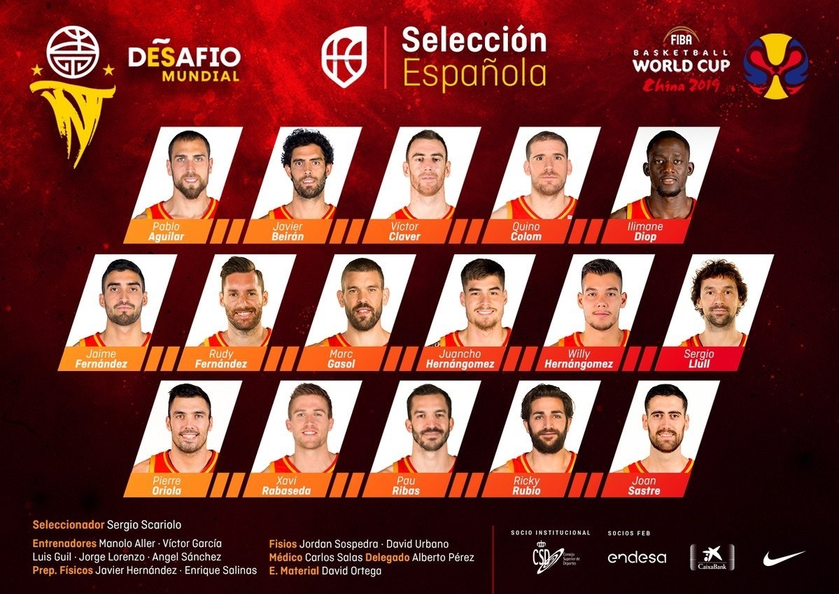 Scariolo dio a conocer la lista de 16 preseleccionados para el Mundial de China. / FEB