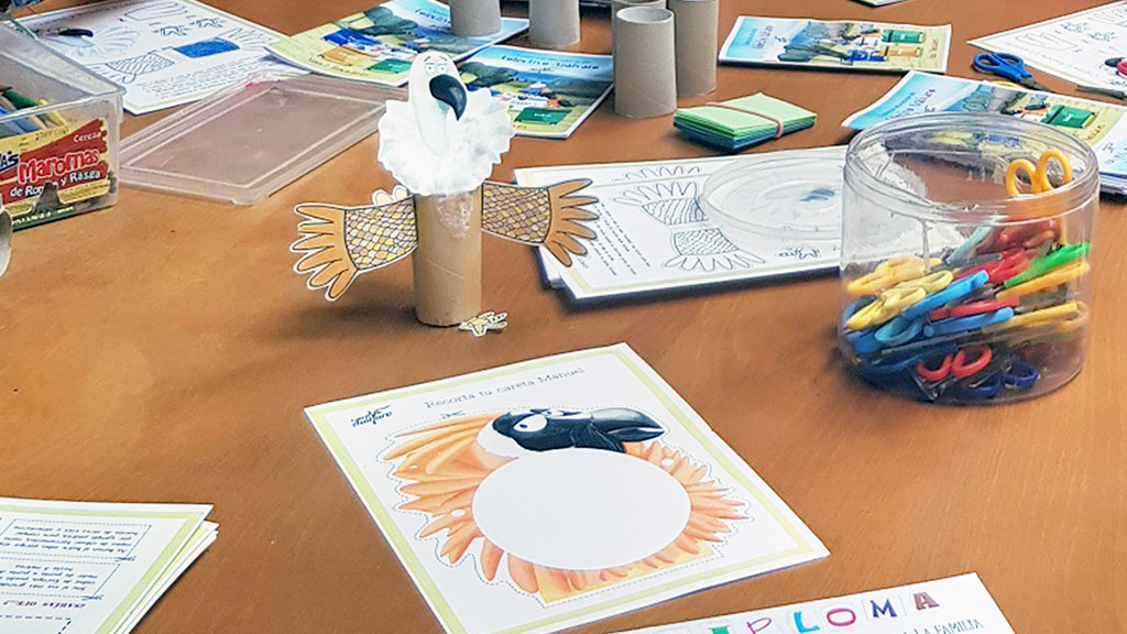 Los talleres de la Diputación quieren concienciar a los escolares sobre el problema de la basuraleza. / El Adelantado