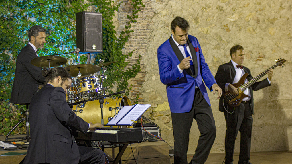 Doctor Bogarde durante el concierto del pasado miércoles. / M. G.