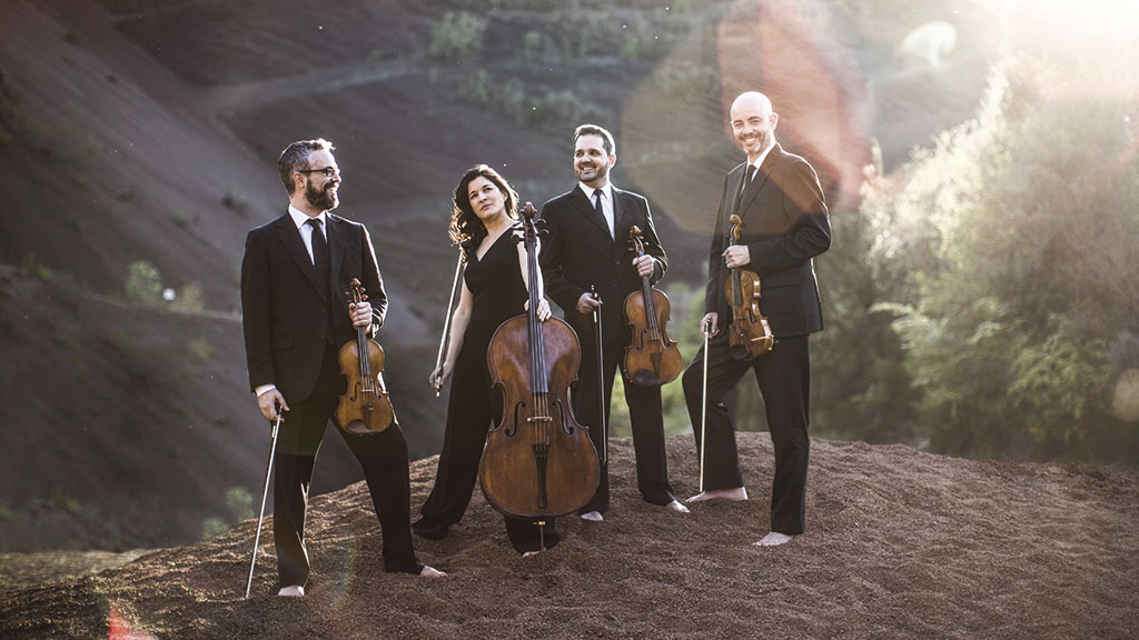 El virtuoso Cuarteto Quiroga salta a la escena del Museg 1 San Juan de los Caballeros es el escenario de la 50 Semana de Música de Cámara. / E.A.