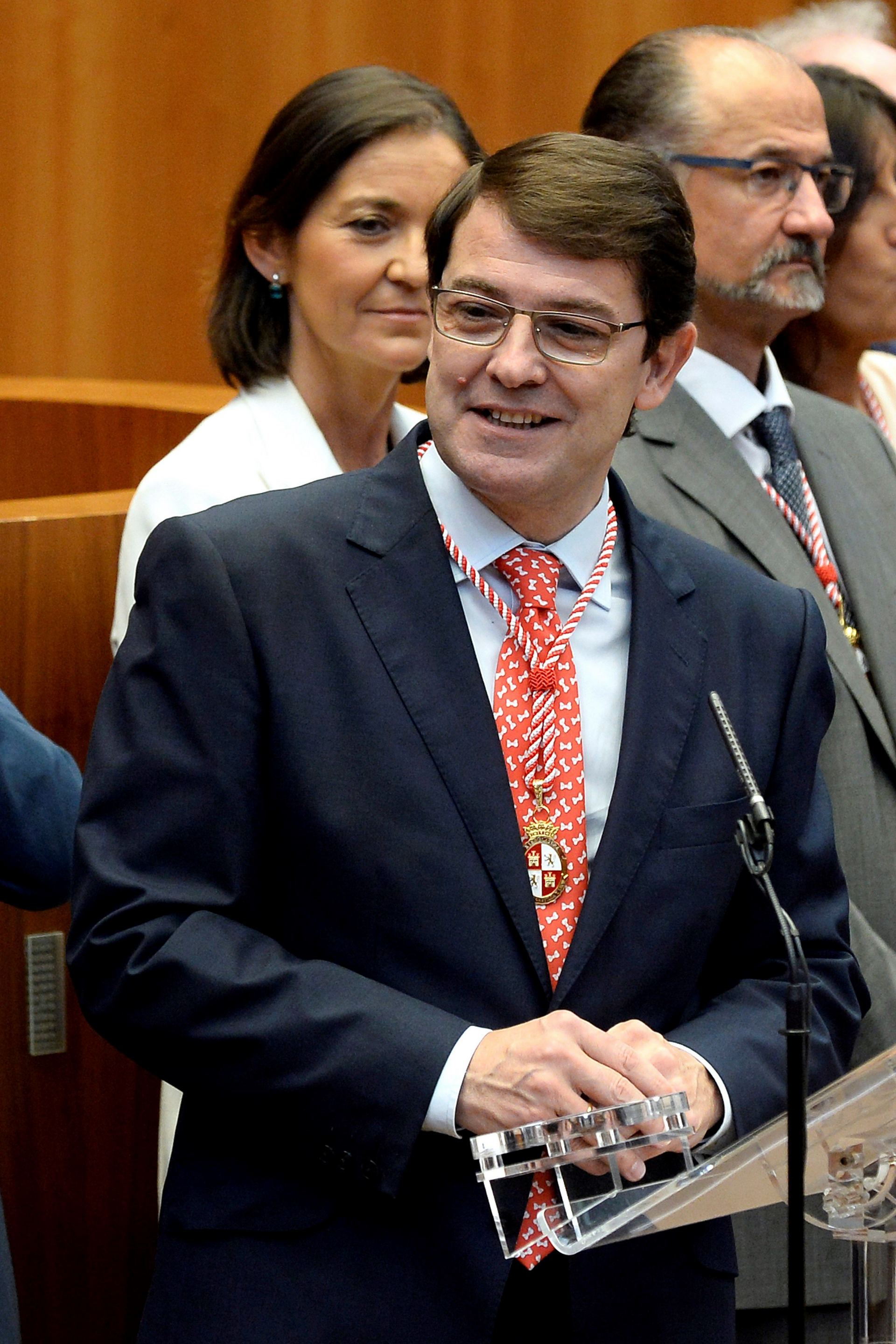 El presidente electo de la Junta, Alfonso Fernández Mañueco. / Efe