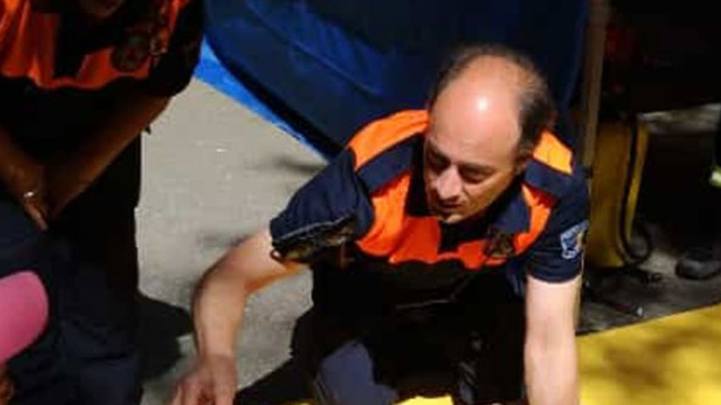 Los voluntarios de El Espinar despiden a su miembro más querido 1 Luis Hernández García. / E.a.