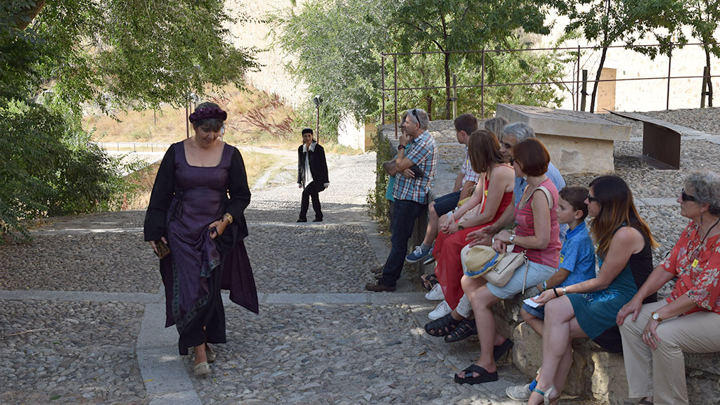 El domingo se ha programado la visita teatralizada ‘Yuda’. / Rocío Pardos