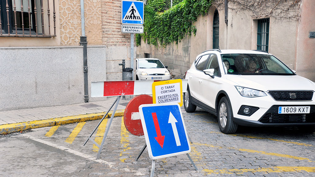 Calle del Taray, en el centro histórico de la ciudad. / Kamarero
