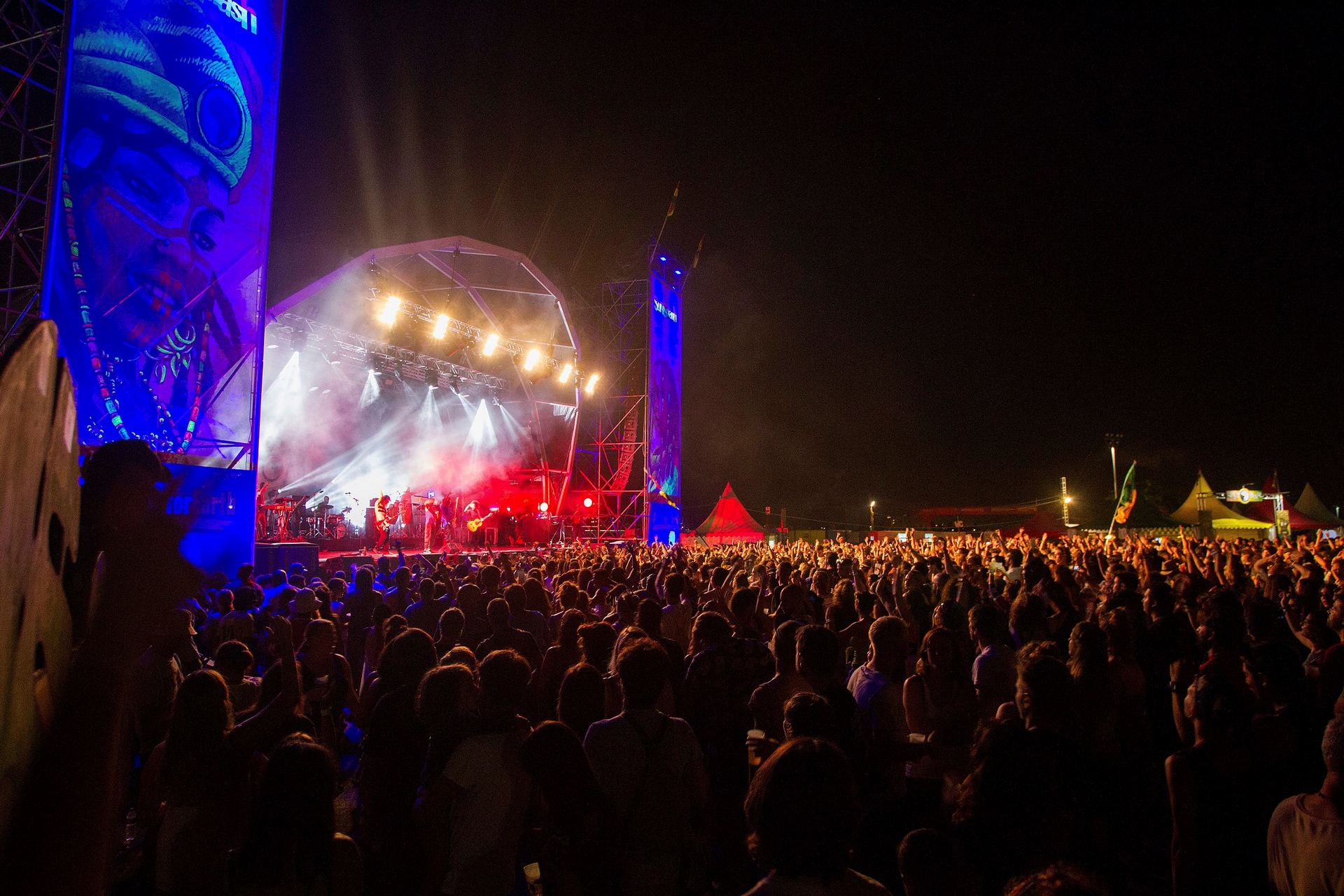 Escenario principal del Festival Rototom Sunsplash de Benicássim. / efe