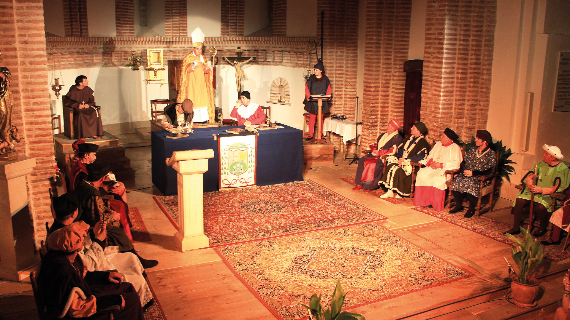 Representación del Sinodal de Aguilafuente.