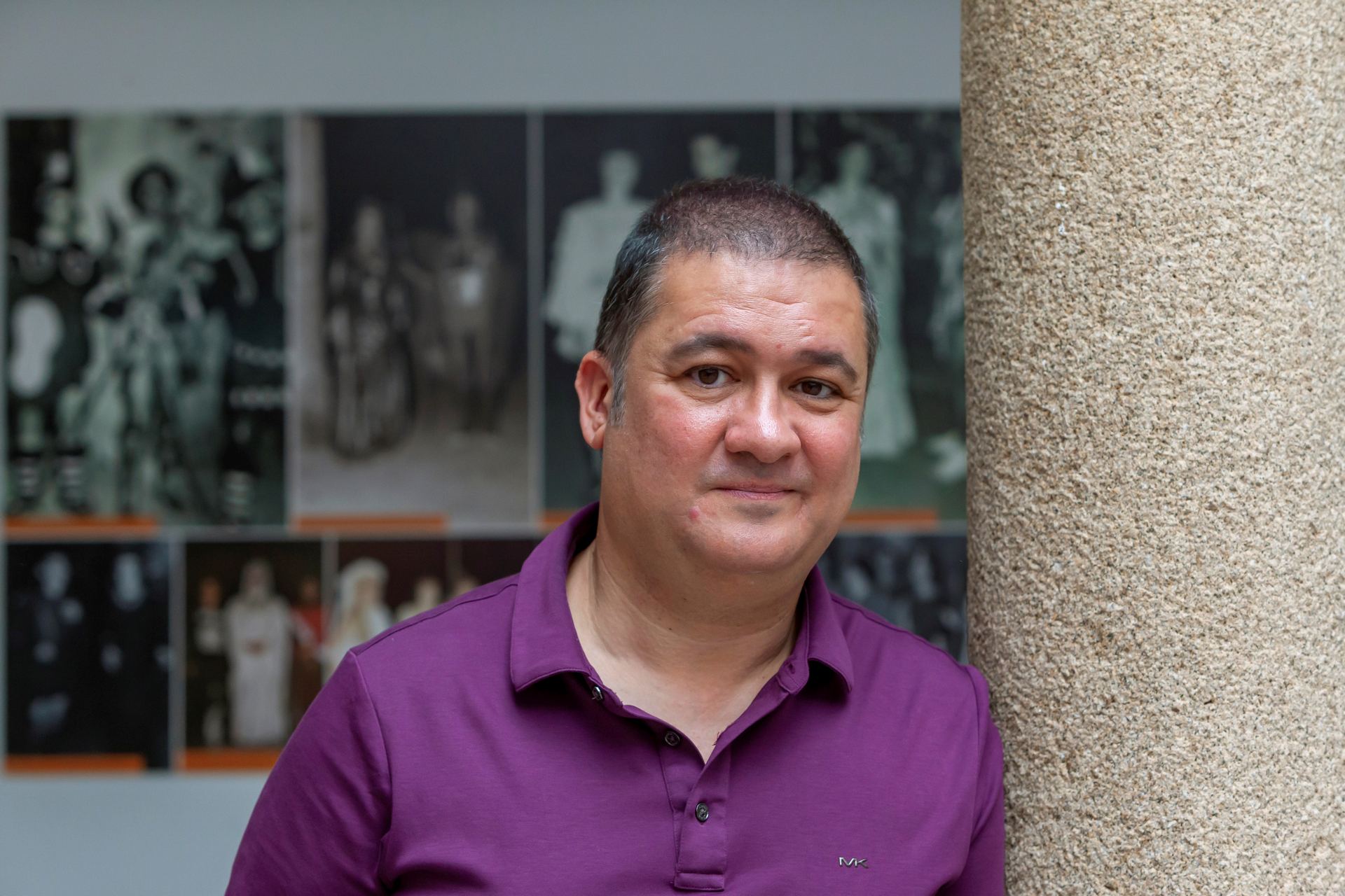 El actor barcelonés Secun de la Rosa ha participado en otras obras teatrales en Mérida como en ‘Los gemelos’. / efe